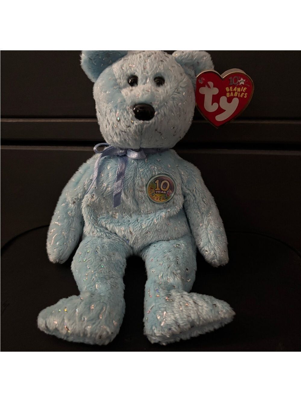 Ty 2000 Beanie Babies Blue Bear- Decade